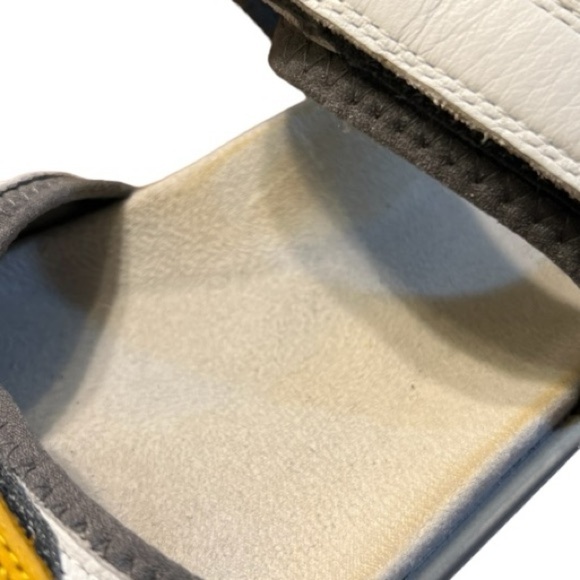 Hotter Stability Walk II Sandals Leather Multi-Color White Yellow Black Size 7 - Picture 12 of 12